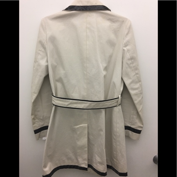 Tory Burch amazingly gorgeous canvas trench coat - Picture 5 of 7